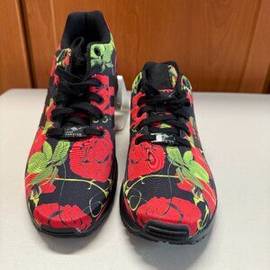 Adidas Women's Torsion ZX Flux Red Rose / Black Stripe:  Size 8 1/2